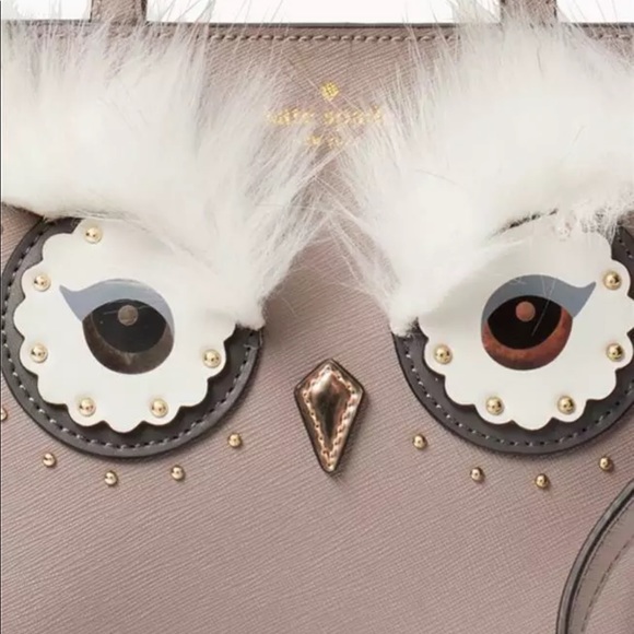 NWT Kate Spade Star Bright Owl Hadlee Satchel - Picture 7 of 8